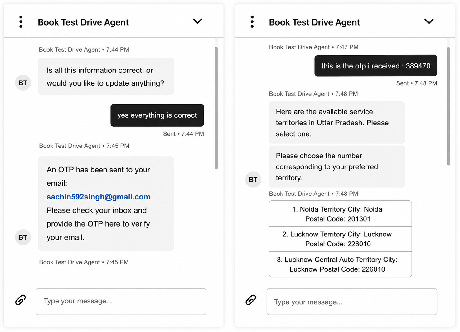 AI OTP Verification