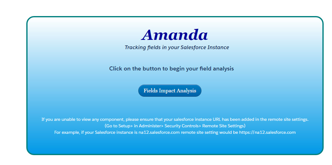Amanda App Screenshot