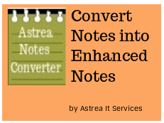 Astrea Notes Converter App Image1