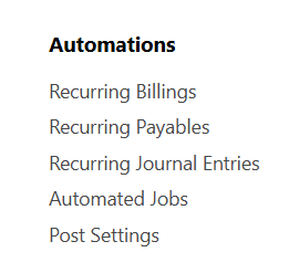 Automations