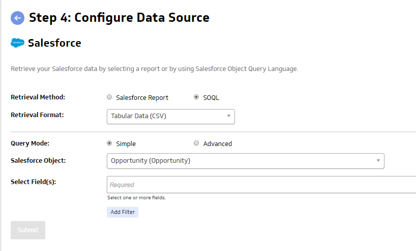 Configure the Data Source