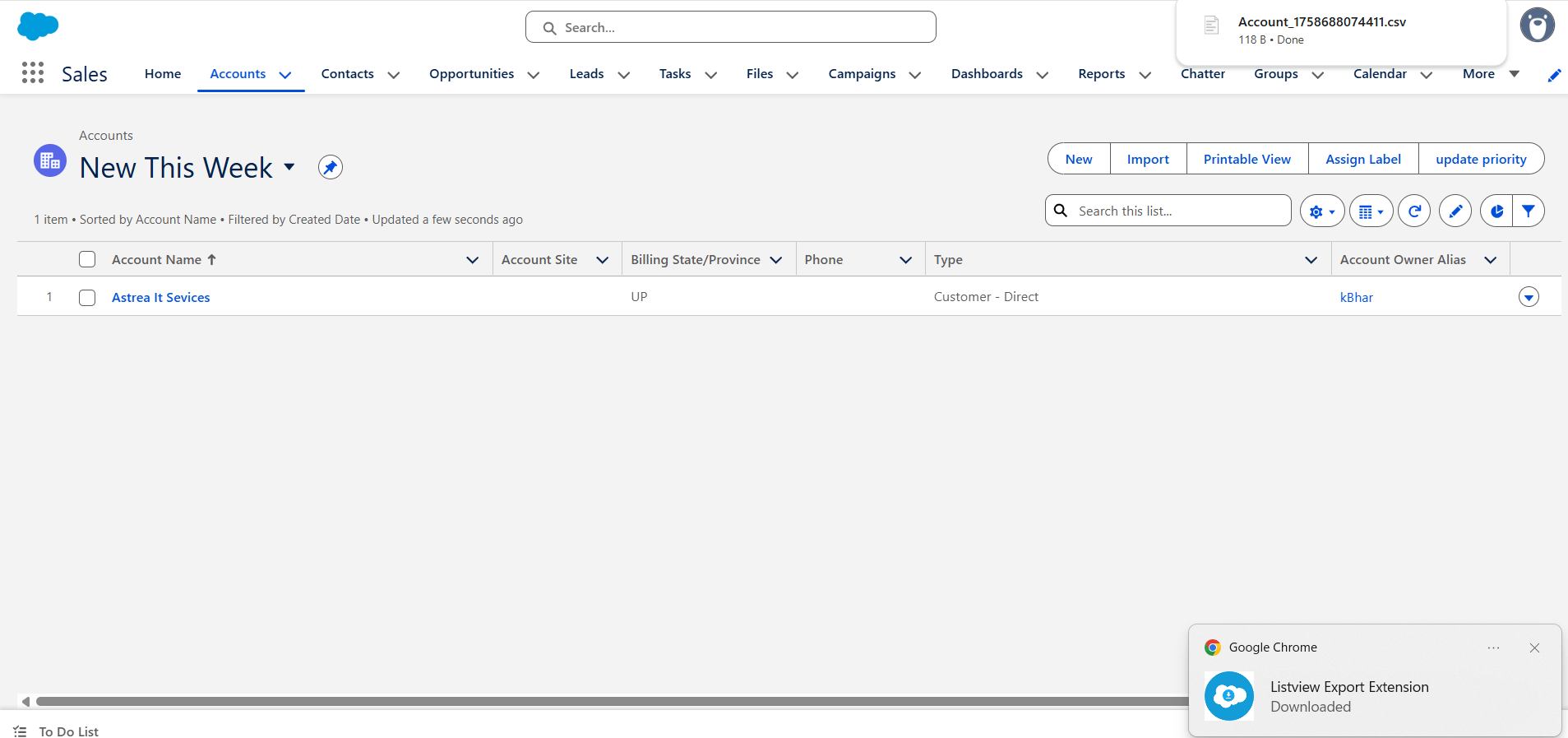 Download Your Excel File