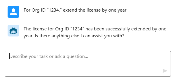 Extending a License