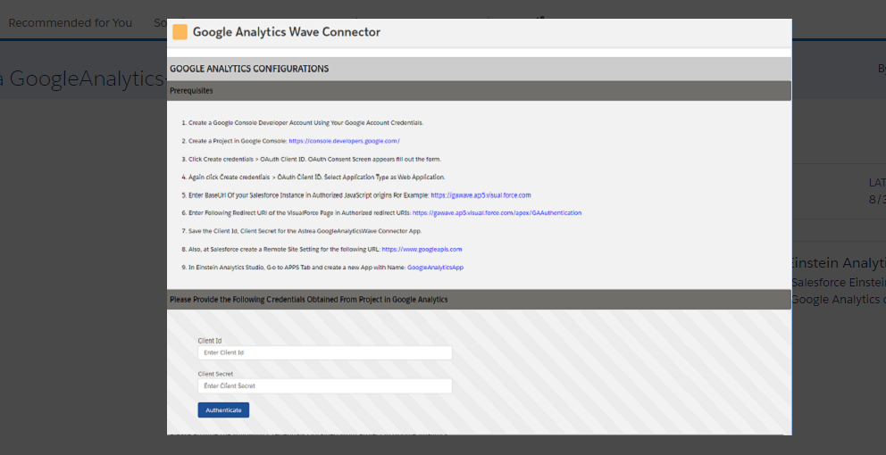 Google Analytics Wave Connector image2