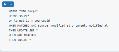 incremental Delta tables