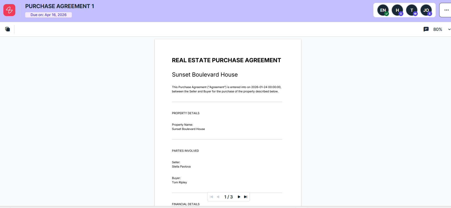 Purchase Agreement