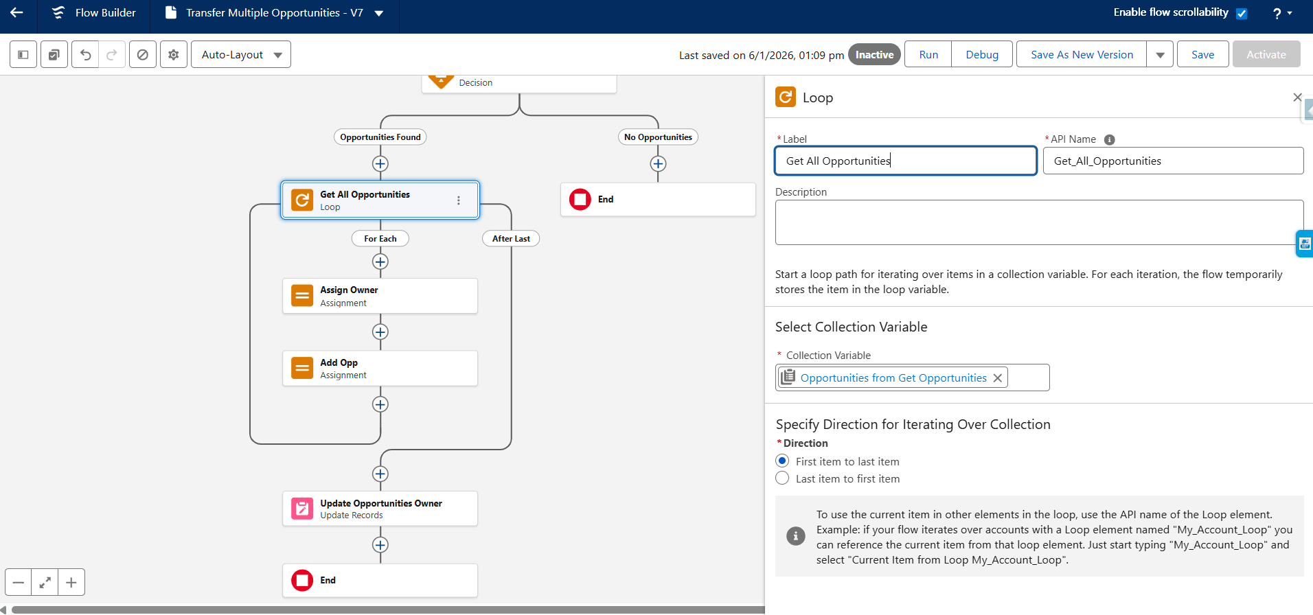 Through Opportunities
