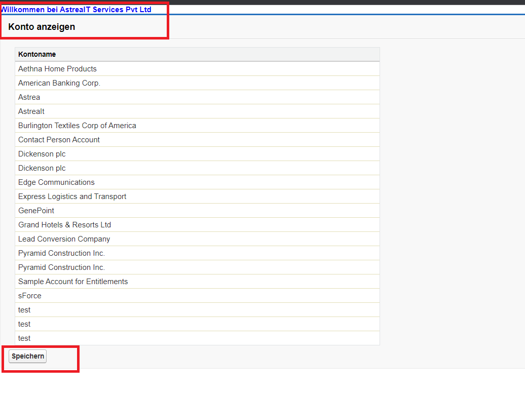 VisualForce Page Display Account List