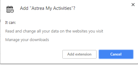 Astrea_My_Activities_Chrome_Extension