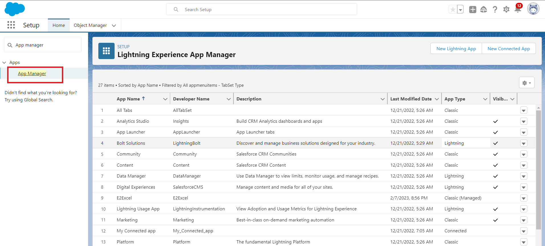 Open App Manager to add the To Do List component to your Home page