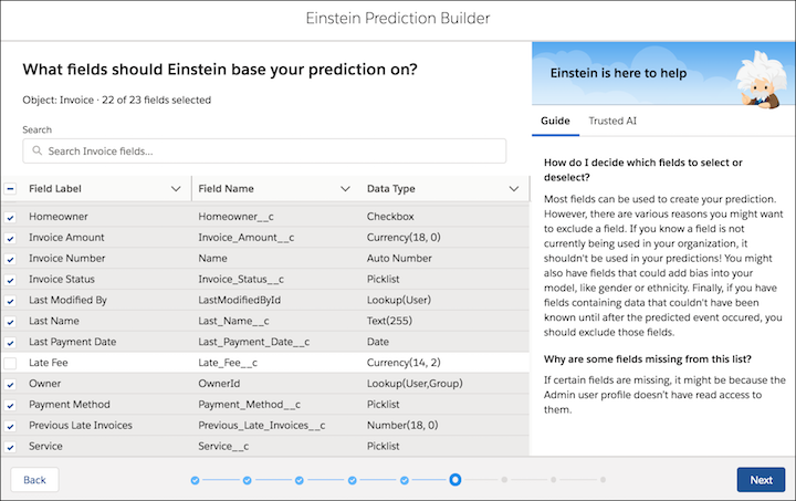einstein prediction builder screenshot 8