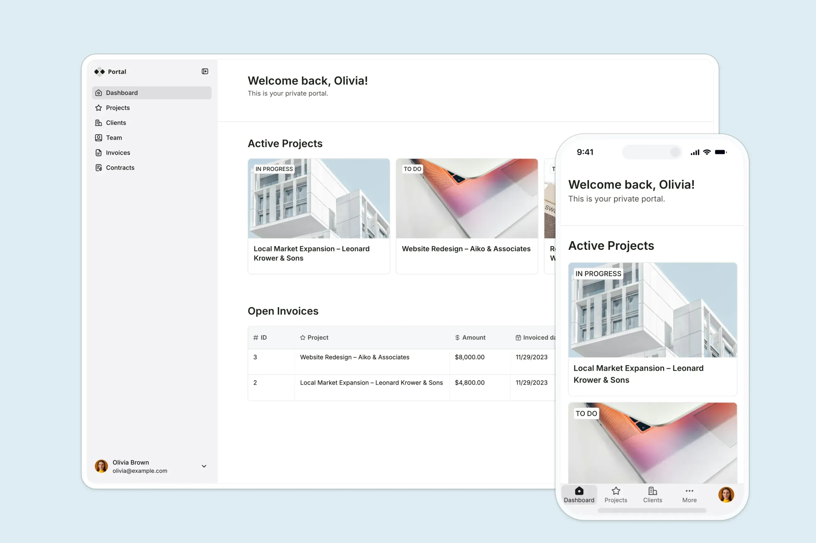 softr client portal